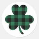 Search for luck of the irish stickers Four leaf clover