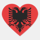 Search for albanian flag stickers World flags