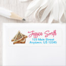 Search for rainbow sprinkles return address labels Dessert
