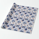 Search for ribbon wrapping paper Blue bow
