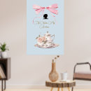 Search for tea bridal shower party posters Blue