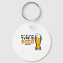 Search for blood type key rings Heart