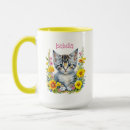 Search for grey kitten mugs Tabby cat