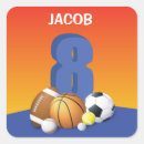 Search for 8th birthday stickers Eight