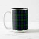 Search for black watch tartan mugs Green