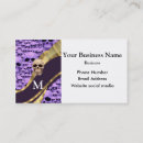 Search for skull pattern business cards Spooky