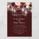 Search for lights engagement party invitations Mason jar