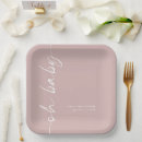 Search for dusty rose paper plates Modern