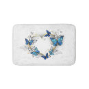 Search for heart bath mats Blue