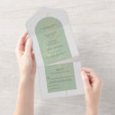Search for green and silver wedding invitations Simple