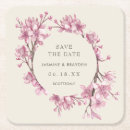 Search for blossom square invitations Watercolor