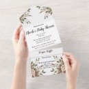 Search for olive baby shower invitations Minimal