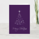 Search for purple tree christmas cards Elegant