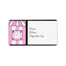 Search for wedding round return address labels Pink