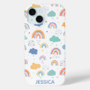Search for cloud pattern iphone cases Rainbow