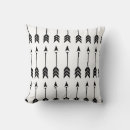 Search for black and white arrows cushions Geometric