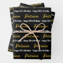 Search for happy 80th birthday wrapping paper Elegant