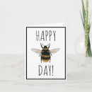Search for bug birthday cards Bee