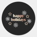 Search for black snowflakes stickers Stylish