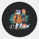 Search for fun on a snowboard stickers Snowboarding