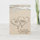 Search for 55th anniversary cards Heart