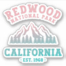 Search for redwood tree stickers Camping