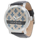 Search for royal blue watches Fleur de lis