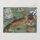 Search for catfish postcards Vintage