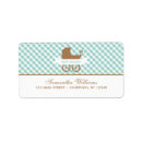 Search for stroller return address labels Cute
