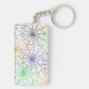 Search for halloween spider web key rings Orange
