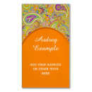 Search for mehndi business cards Floral