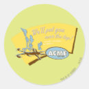 Search for acme stickers Loney toons coyote