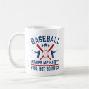 Search for baseball mugs Funny