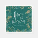 Search for teal christmas napkins Stylish