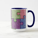 Search for puzzle piece mugs Pattern