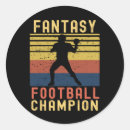 Search for funny football stickers Champion