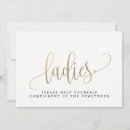 Search for bathroom signs Bridal shower