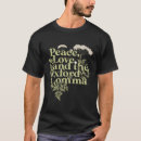 Search for usage tshirts Peace