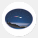 Search for shooting stars stickers Night sky