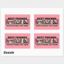 Search for friendship rectangle stickers Best friends