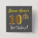 Search for 10th birthday badges 10 years old