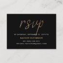 Search for gold foil rsvp cards Response