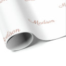 Search for rose gold and white wrapping paper Elegant