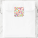 Search for geometric floral stickers Pink