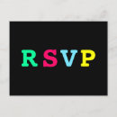 Search for cool rsvp cards Black