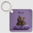 Search for tortoiseshell key rings Feline