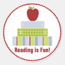 Search for reading is fun stickers Books