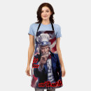 Search for uncle sam aprons Patriotic