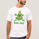 Search for kiss a frog tshirts Cartoon