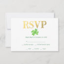 Search for irish rsvp cards Green
